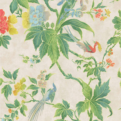 Флизелиновые обои Archive Trails Little Greene 0247PAFEATH