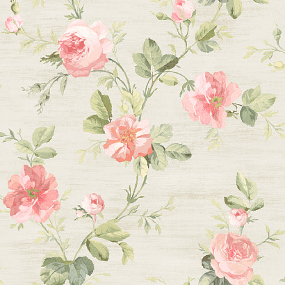 Виниловые обои English Rose Wallquest EN11108