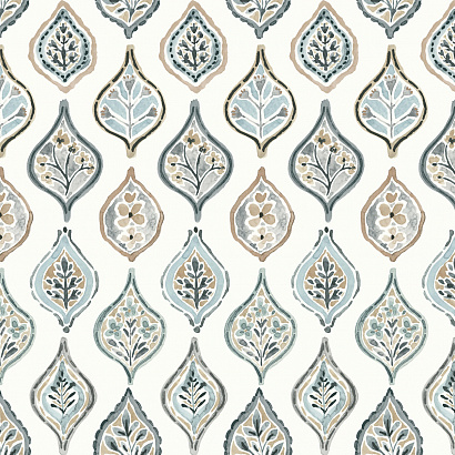 Бумажные обои Mediterranean York Wallcoverings MN1854