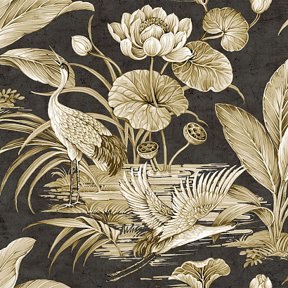 Виниловые обои Chinoiserie Wallquest CH30915