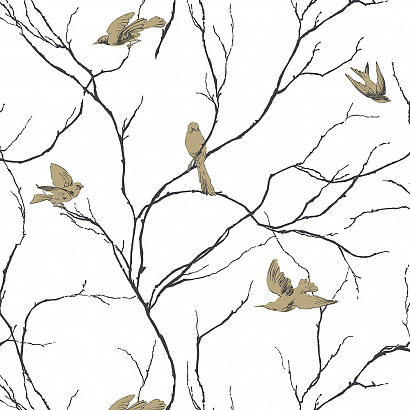 Виниловые обои Trees Wallquest TR71100