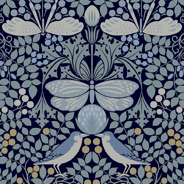Флизелиновые обои Ronald Redding Arts and Crafts York Wallcoverings AC9165