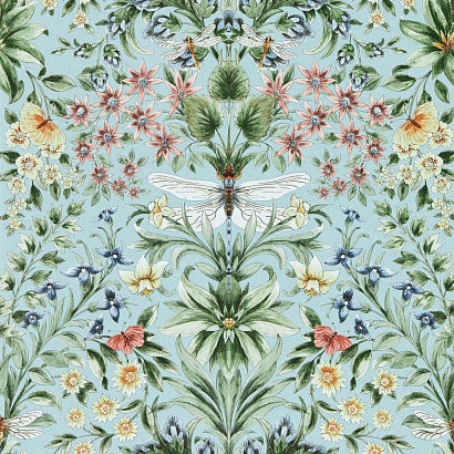 Флизелиновые обои Secret Garden Clarke&Clarke W0196/02