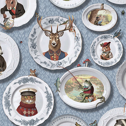 Виниловые обои Tales of the Manor Holden Decor 91961