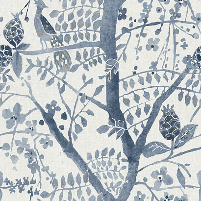 Флизелиновые обои Antonina Vella Boho Luxe York Wallcoverings BO6634