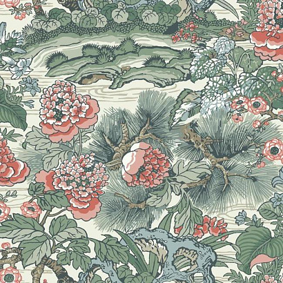 Бумажные обои Conservatory York Wallcoverings CY1542