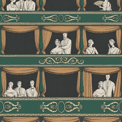 Флизелиновые обои Fornasetti Senza Tempo Cole & Son 114/4009