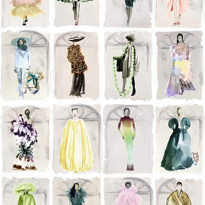 Виниловые обои Couture Carousel Cole & Son 175/2009M