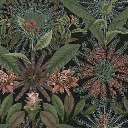 Виниловые обои Ronald Redding Caviar Previous York Wallcoverings VR1530