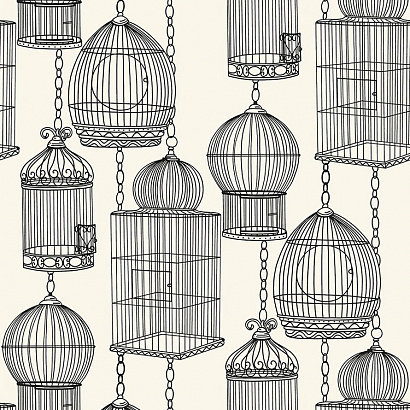 Виниловые обои Black&White Paper&Ink BW21510